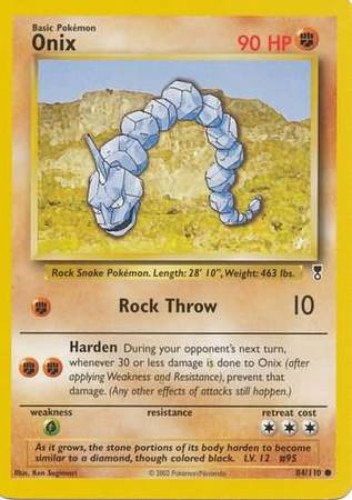 Onix Pokemon Cards