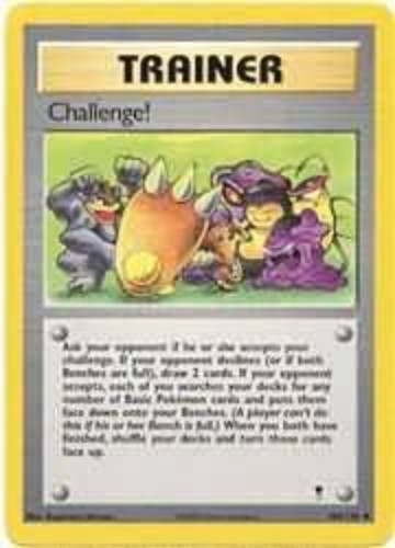 Pokemon Card - Legendary Collection 106/110 - CHALLENGE! (uncommon)
