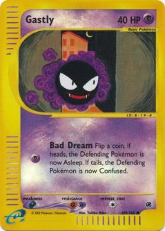 Pokemon Card - Expedition 109/165 - GASTLY (reverse holo)