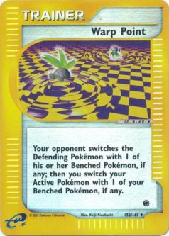 Pokemon Card - Expedition 152/165 - WARP POINT (reverse holo)