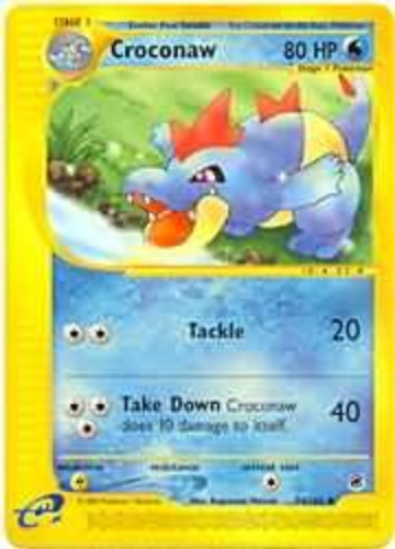 Pokemon Card - Expedition 74/165 - CROCONAW (uncommon)
