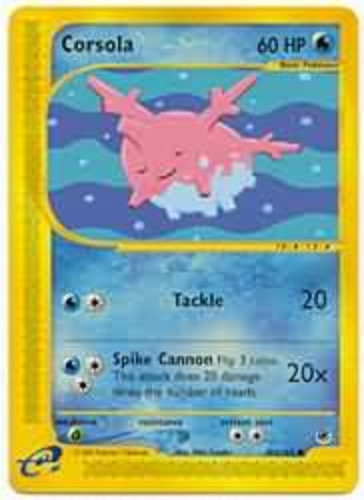 pokemon card corsola Galarian Cursola - SWSH08: Fusion Strike [REVERSE HOLO] main image 1