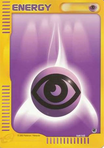 Pokemon Card - Expedition 164/165 - PSYCHIC ENERGY (common): BBToyStore.com  - Toys, Plush, Trading Cards, Action Figures & Games online retail store  shop sale