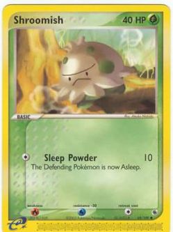 Pokemon Card - Ruby & Sapphire 69/109 - SHROOMISH (common)