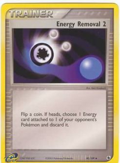 Pokemon Card - Ruby & Sapphire 80/109 - ENERGY REMOVAL 2 (uncommon)