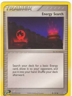 Pokemon Card - Ruby & Sapphire 90/109 - ENERGY SEARCH (common)