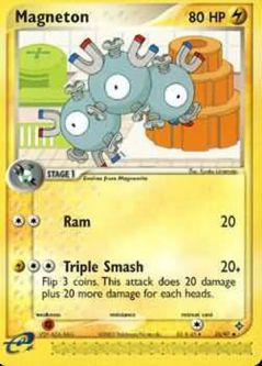 Pokemon Card - Dragon 35/97 - MAGNETON (uncommon)