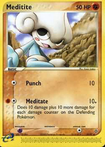 pokemon meditite card Meditite | Unified Minds