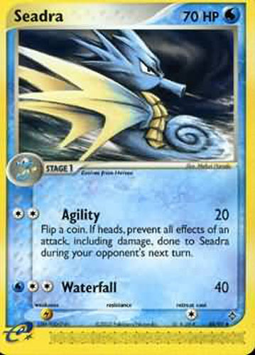 Pokemon Card - Dragon 40/97 - SEADRA (uncommon)