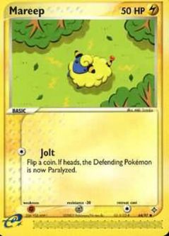Pokemon Card - Dragon 64/97 - MAREEP (common)