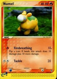 Pokemon Card - Dragon 69/97 - NUMEL (common)