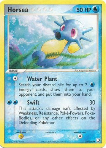 pokemon cards horsea - 116/165 - Pokemon 151 - Reverse Foil Colorless Artist Horsea | Burning Shadows |