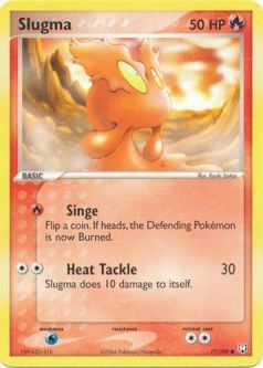 Pokemon Card - Team Rocket Returns 77/109 - SLUGMA (common)