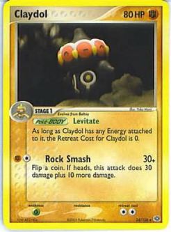 Pokemon Card - Emerald 24/106 - CLAYDOL (uncommon)