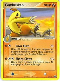 Pokemon Card - Emerald 25/106 - COMBUSKEN (uncommon)