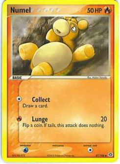 Pokemon Card - Emerald 57/106 - NUMEL (common)