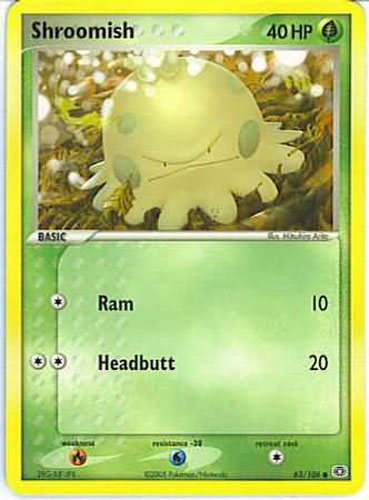 shroomish pokemon cards Pokemon TCG - Temporal Forces - #006 - Shroomish