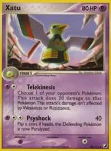 Pokemon EX Unseen Forces Uncommon Xatu #49
