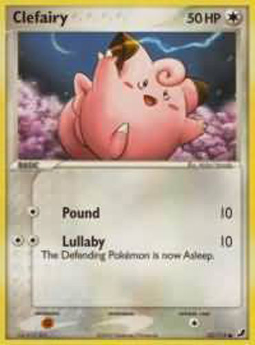 pokemon clefairy card Amazon.com: Pokemon - Clefairy 035/165 - Pokemon 151 - Reverse Foil main image 1