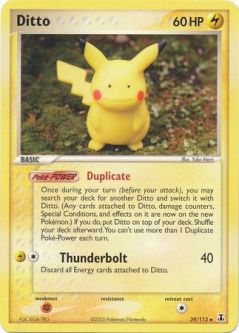 Pokemon Card - Delta Species 39/113 - DITTO (uncommon)