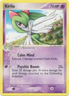 Pokemon Card - Delta Species 47/113 - KIRLIA (uncommon)