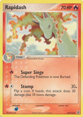 pokemon card rapidash Rapidash - 020/142