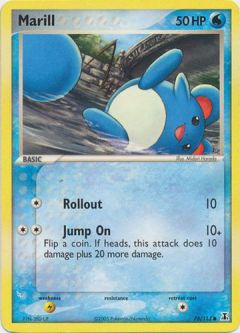 Pokemon Card - Delta Species 76/113 - MARILL (common)
