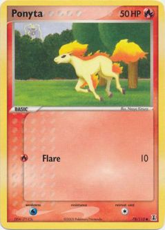 Pokemon Card - Delta Species 78/113 - PONYTA (common)