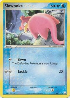 Pokemon Card - Delta Species 83/113 - SLOWPOKE (common)