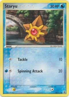 Pokemon Card - Delta Species 84/113 - STARYU (common)