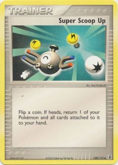 Pokemon Card - Delta Species 100/113 - SUPER SCOOP UP (uncommon)