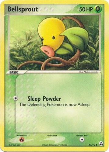 Bellsprout (49/92) [EX: Legend Maker] Moderately Played