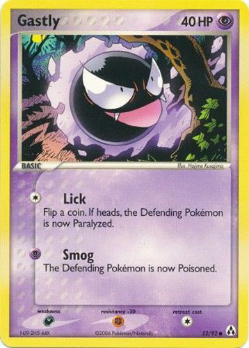 pokemon gastly card - Legend Maker 52/92 Certification #57709666 Gastly | Pokémon Cards and
