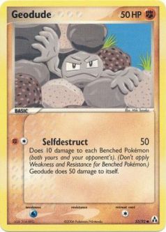 Pokemon Card - Legend Maker 53/92 - GEODUDE (common)