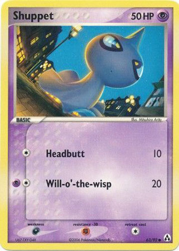 Pokemon Card - Legend Maker 63/92 - SHUPPET (common): BBToyStore.com -  Toys, Plush, Trading Cards, Action Figures & Games online retail store shop  sale