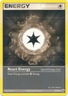 Pokemon Card - Legend Maker 82/92 - REACT ENERGY (uncommon)