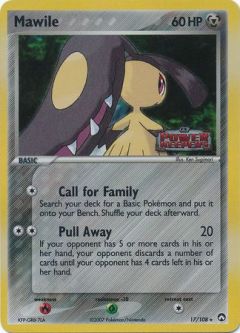 Pokemon Card - Power Keepers 17/108 - MAWILE (REVERSE holo-foil)