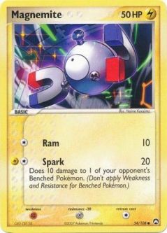 Pokemon Card - Power Keepers 54/108 - MAGNEMITE (common)
