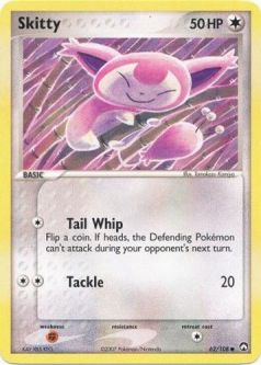 Pokemon Card - Power Keepers 62/108 - SKITTY (common)