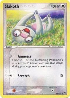Pokemon Card - Power Keepers 63/108 - SLAKOTH (common)