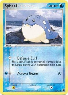 Pokemon Card - Power Keepers 65/108 - SPHEAL (common)
