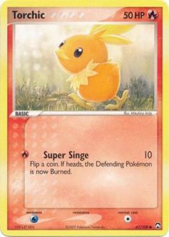 Pokemon Card - Power Keepers 67/108 - TORCHIC (common)