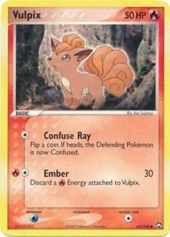 Pokemon Card - Power Keepers 69/108 - VULPIX (common)