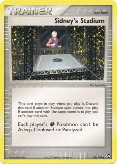Pokemon Card - Power Keepers 82/108 - SIDNEY'S STADIUM (uncommon)
