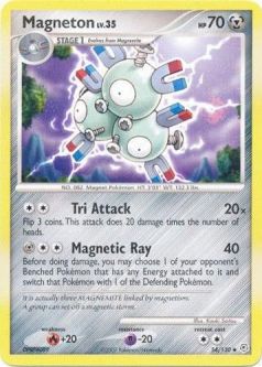 Pokemon Card - Diamond & Pearl 54/130 - MAGNETON (uncommon)