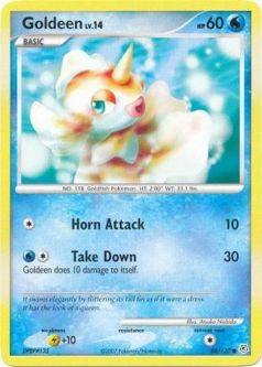 Pokemon Card - Diamond & Pearl 84/130 - GOLDEEN (uncommon)