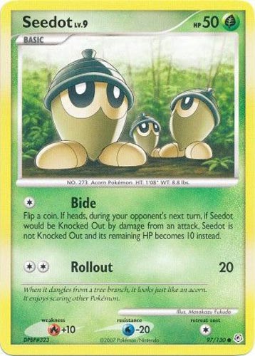 pokemon seedot card Seedot 71/101 - Ex Hidden Legends