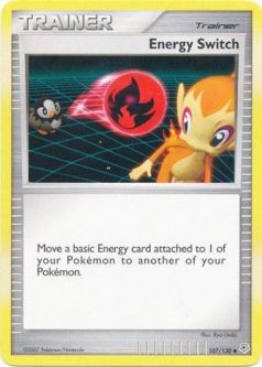 Pokemon Card - Diamond & Pearl 107/130 - ENERGY SWITCH (uncommon)