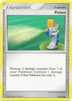 Pokemon Card - Diamond & Pearl 118/130 - POTION (uncommon)