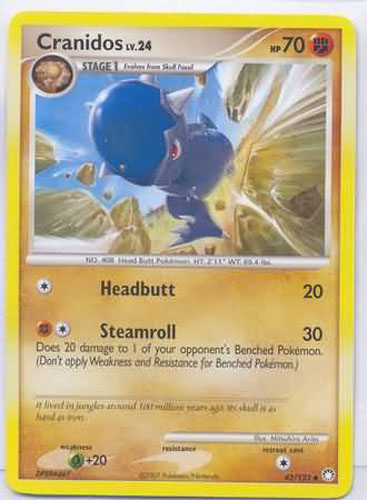 cranidos pokemon card value - Sword & Shield - Astral Radiance - this attack does 20 damage plus 20 more damage Cranidos #42 Prices | Pokemon